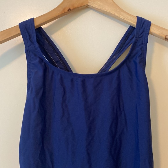 NWT Pro swim sport navy blue one piece swimsuit - Picture 5 of 5